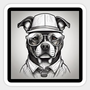 sherlock dogs (biggy) Sticker